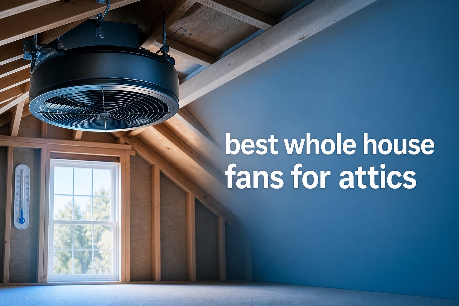 best whole house fans for attics