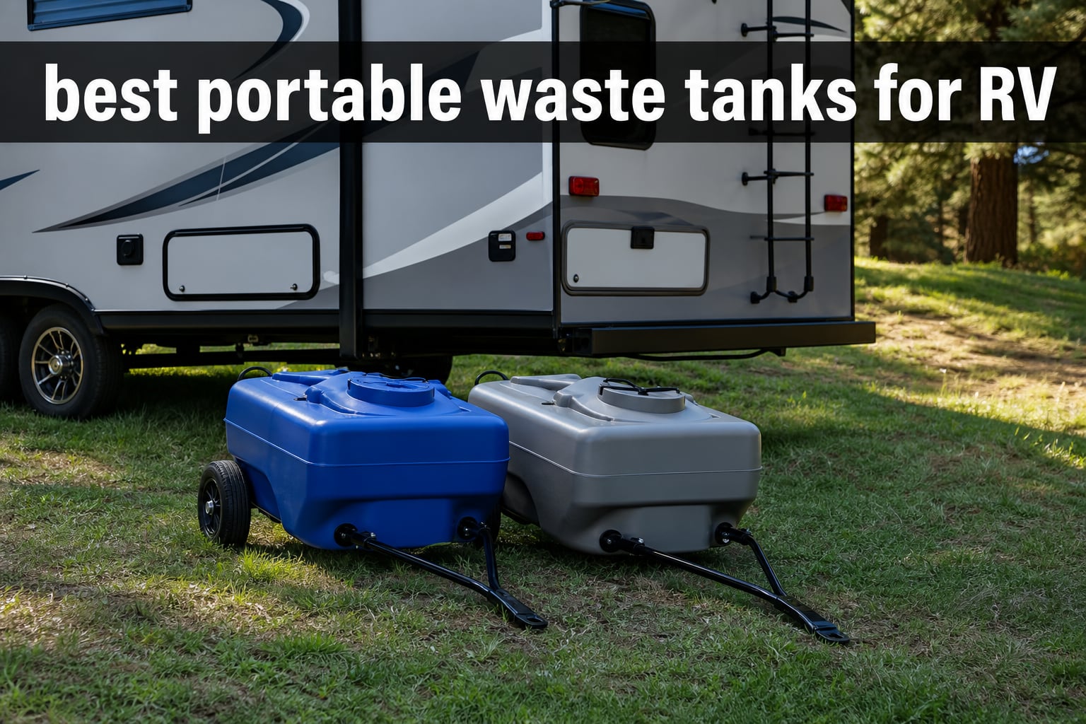 best portable waste tanks for RV