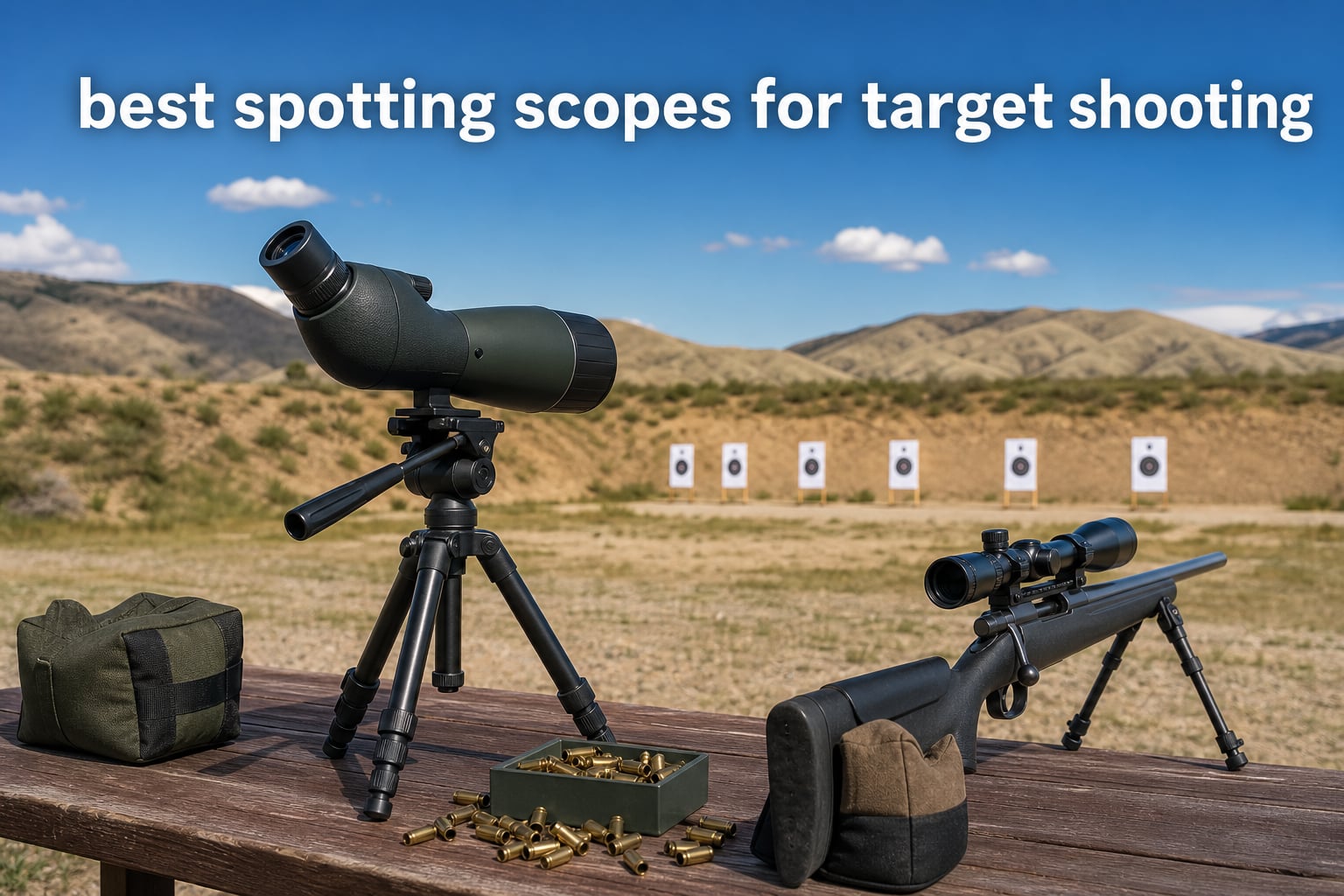 best spotting scopes for target shooting