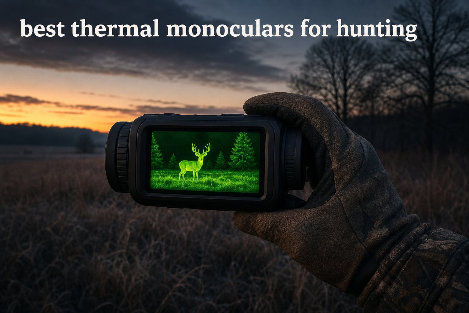 best thermal monoculars for hunting