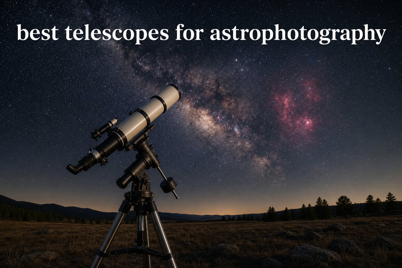 best telescopes for astrophotography