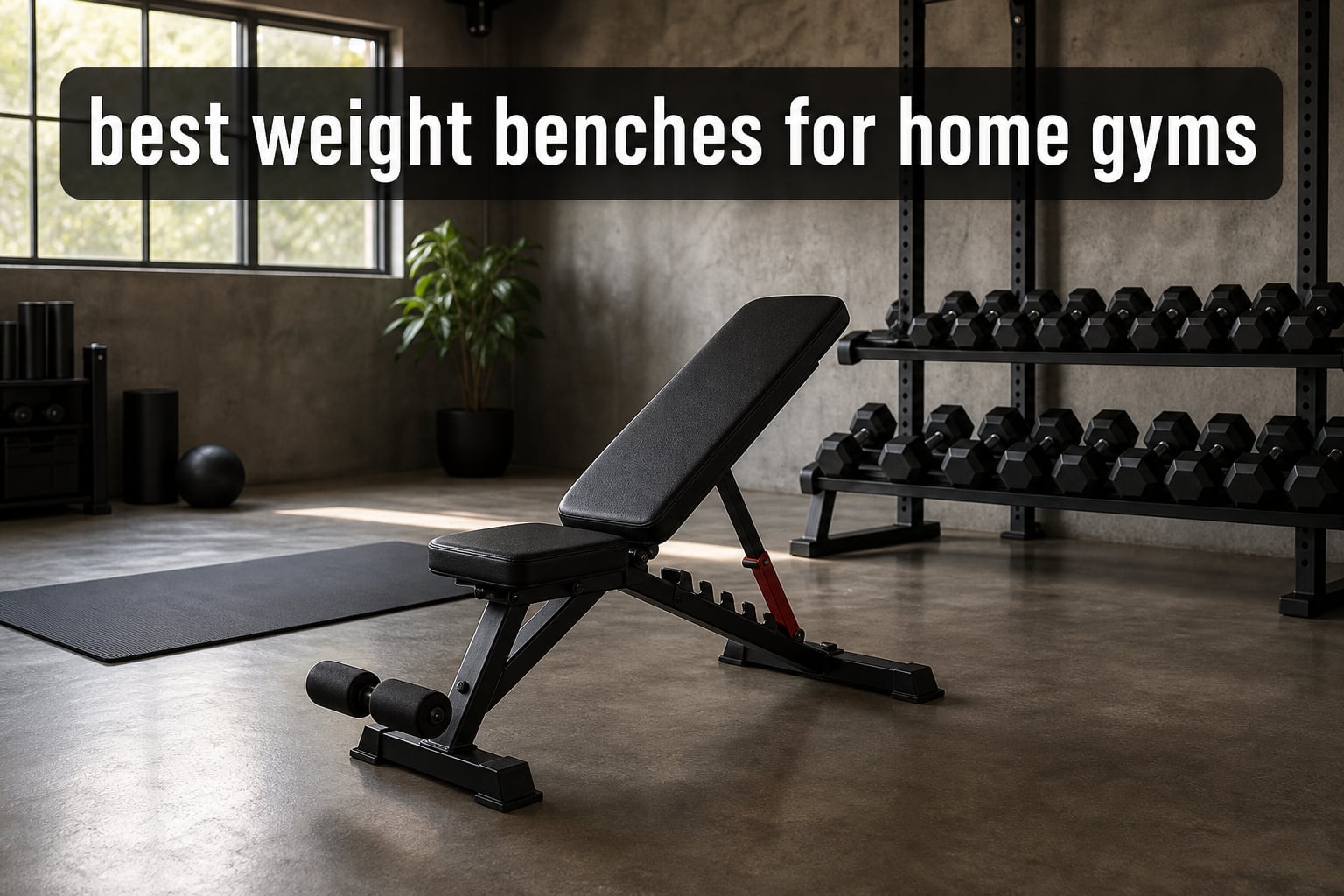 best weight benches for home gyms