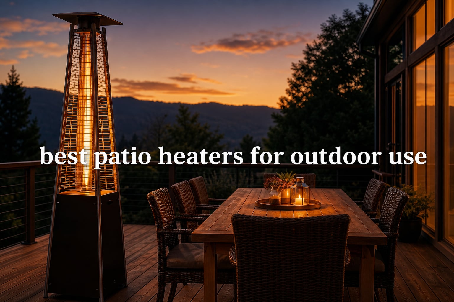 best patio heaters for outdoor use
