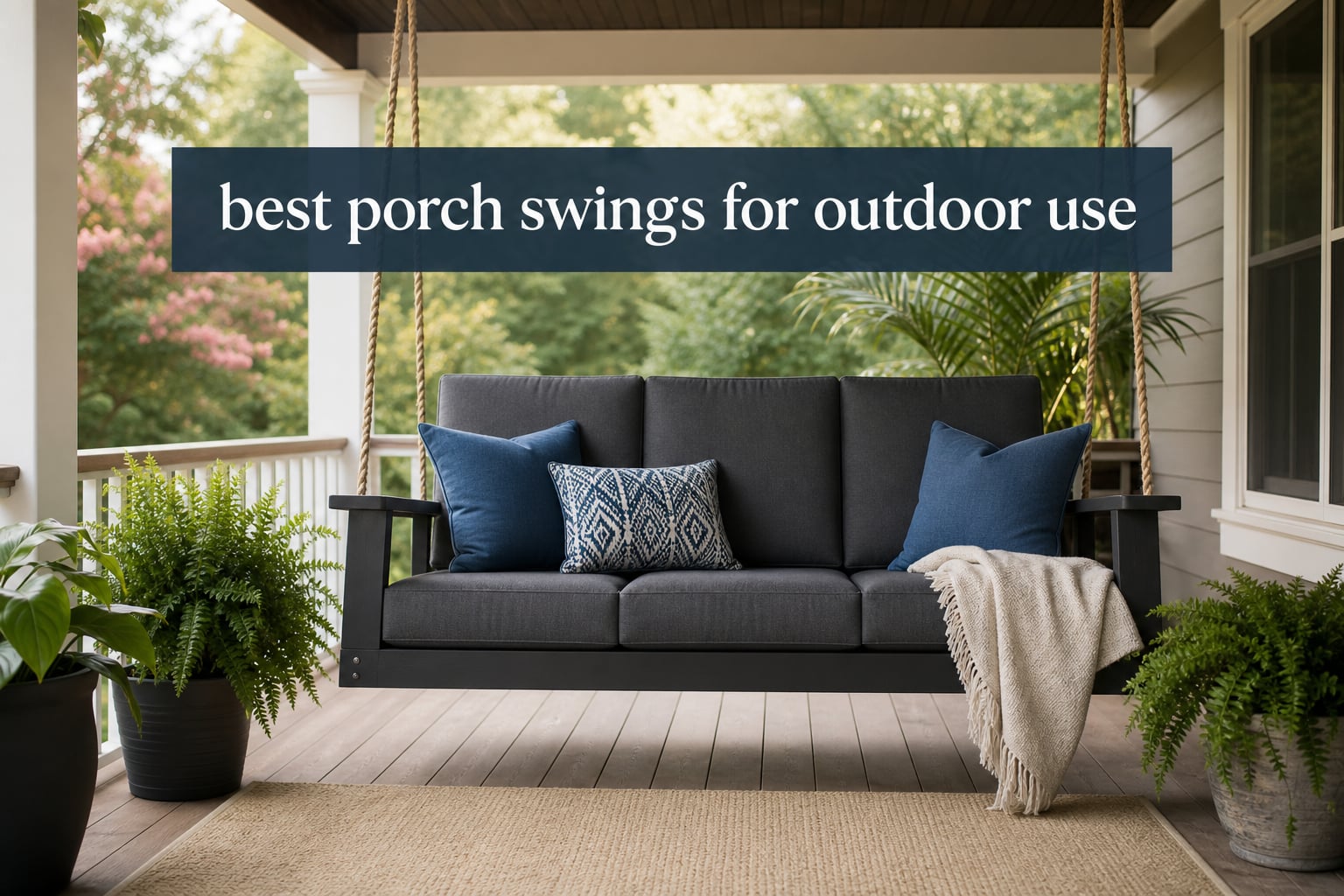 best porch swings for outdoor use