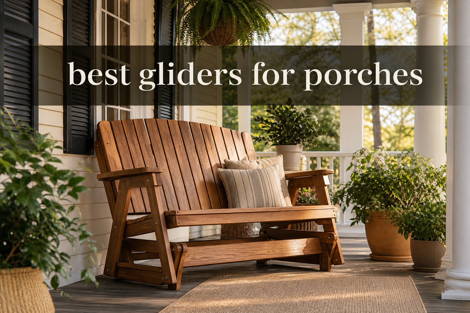 best gliders for porches