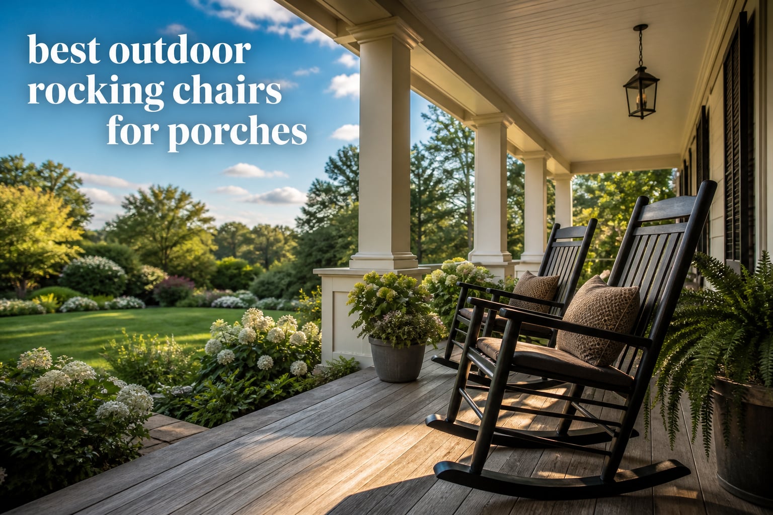 best outdoor rocking chairs for porches
