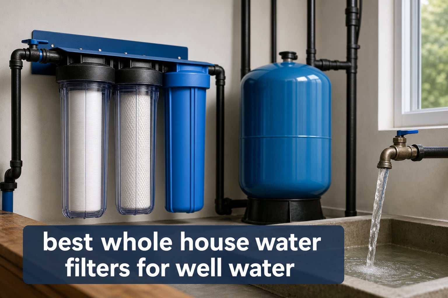best whole house water filters for well water