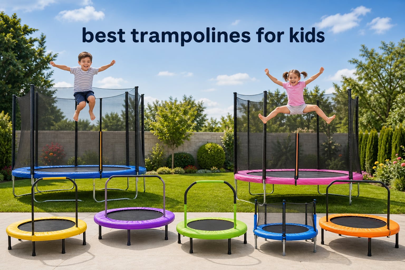 best trampolines for kids