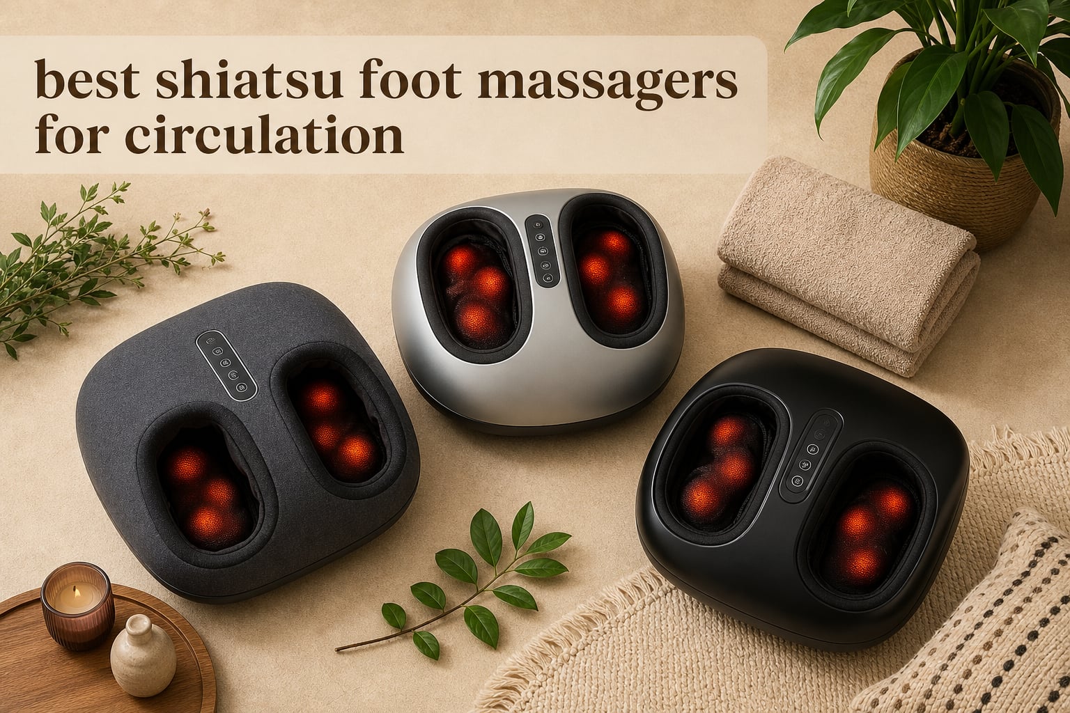 best shiatsu foot massagers for circulation