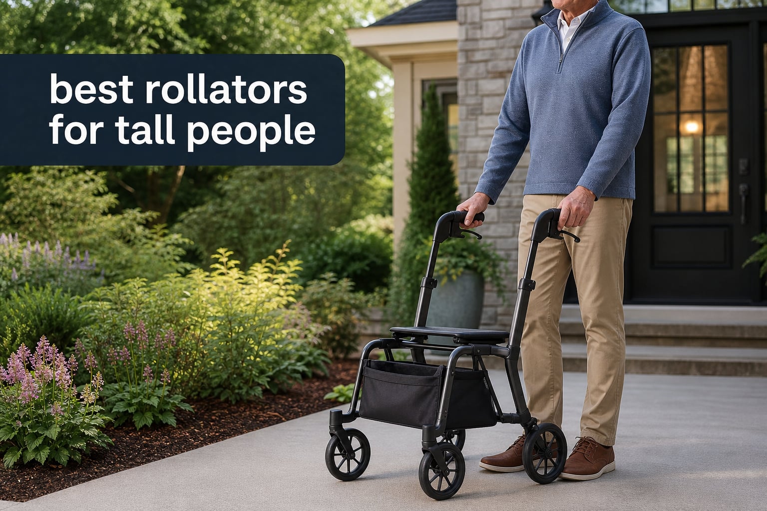 best rollators for tall people