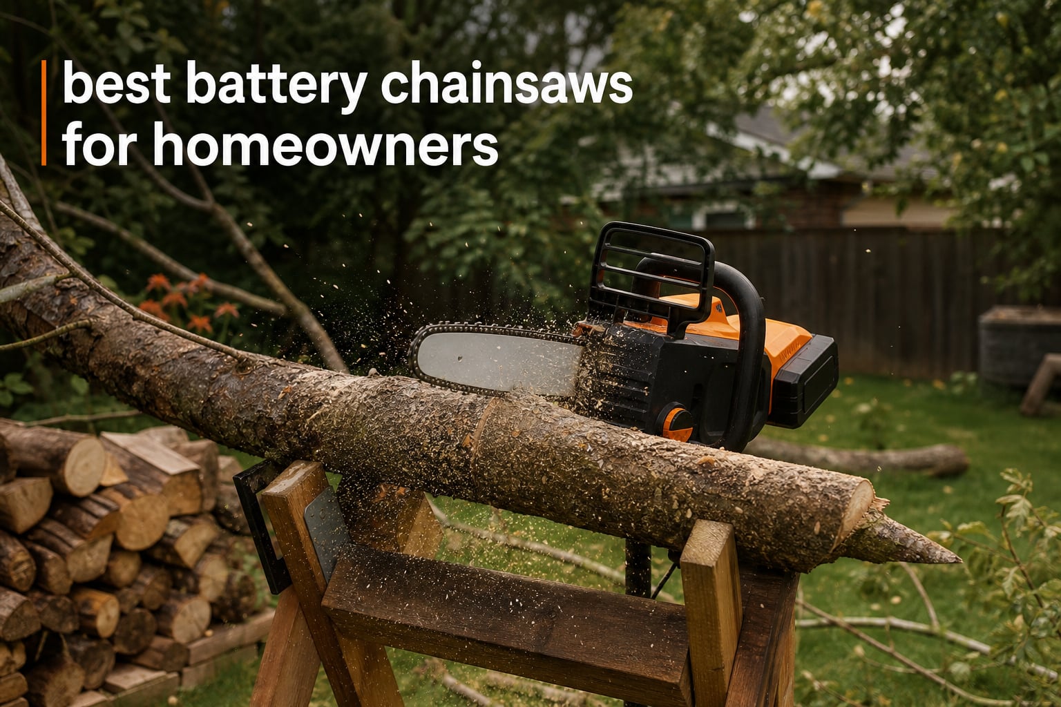 best battery chainsaws for homeowners