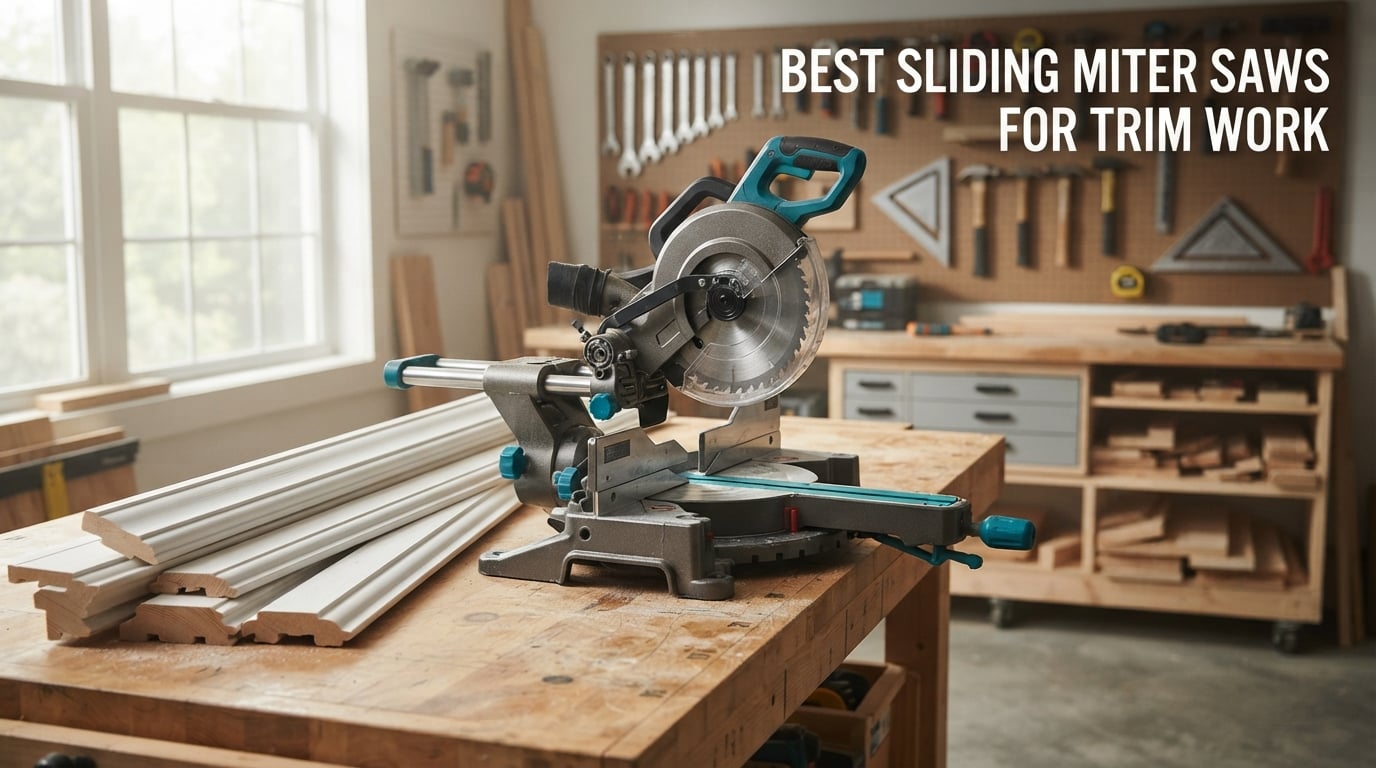 best sliding miter saws for trim work