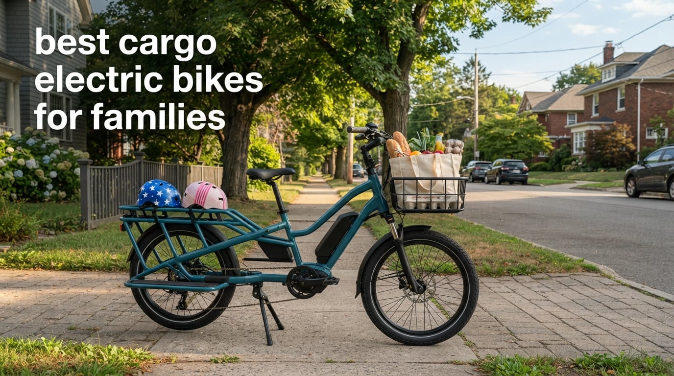 best cargo electric bikes for families