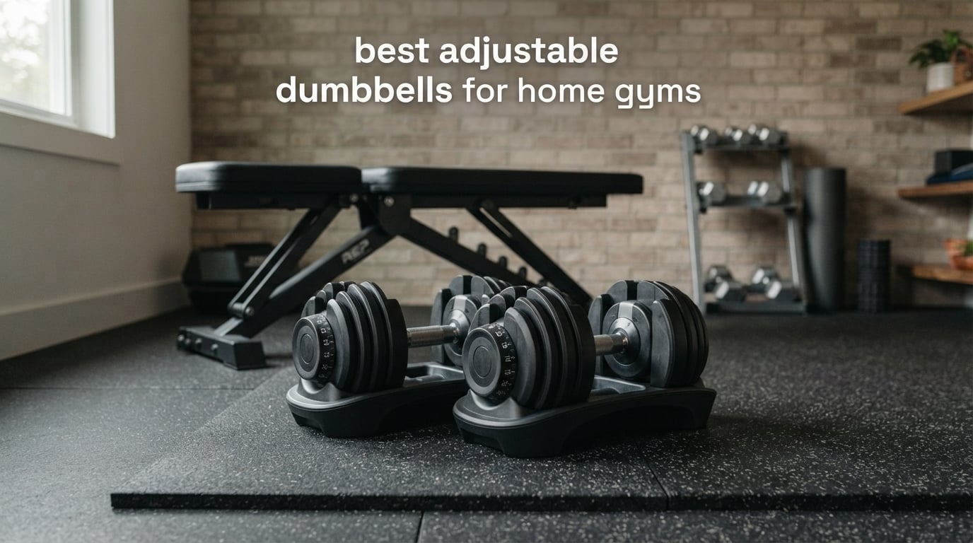best adjustable dumbbells for home gyms