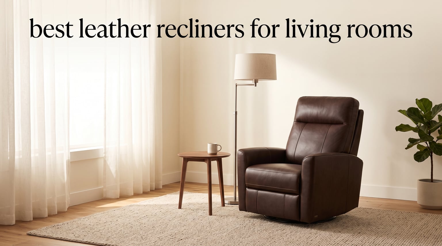 best leather recliners for living rooms