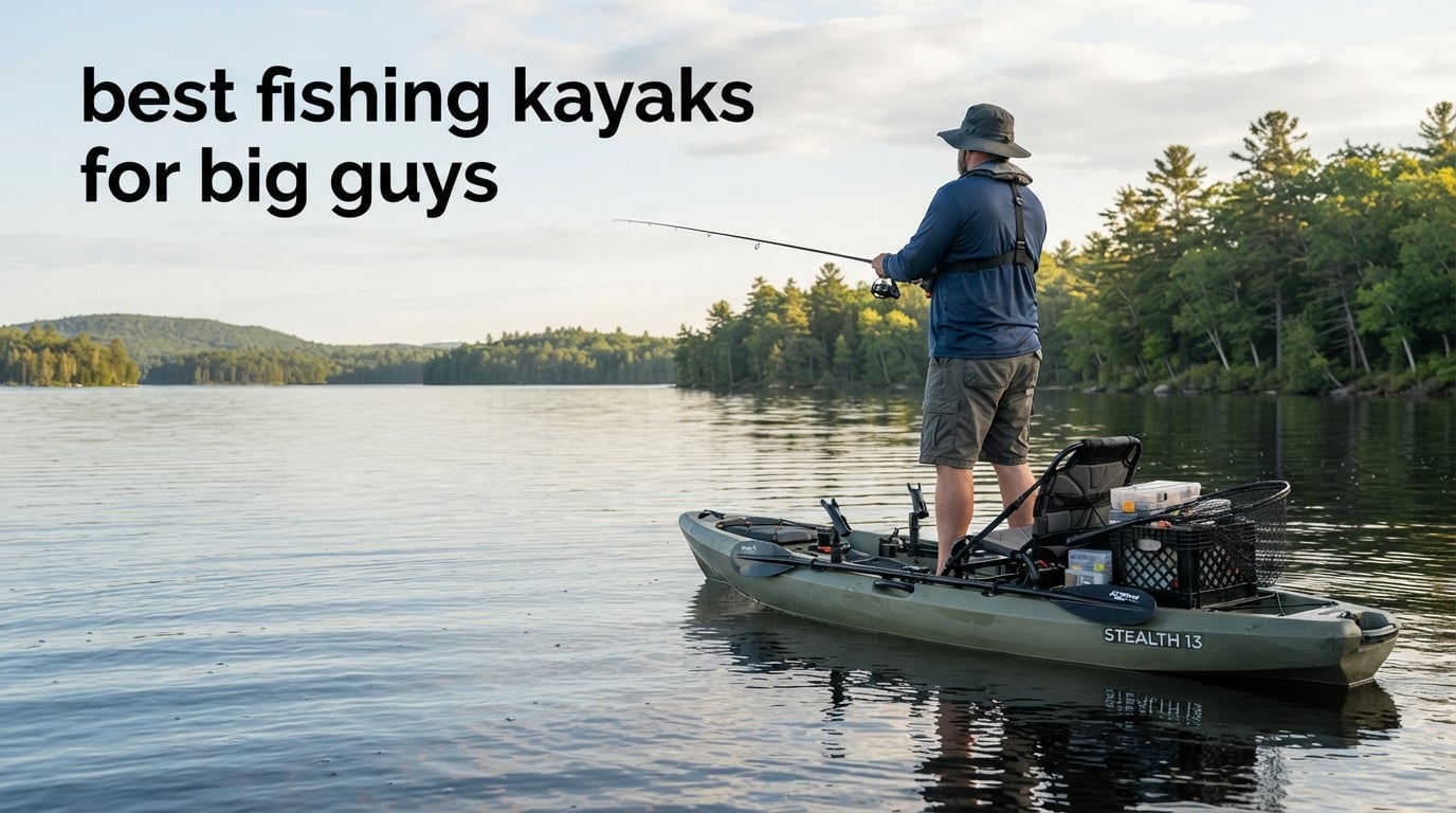 best fishing kayaks for big guys