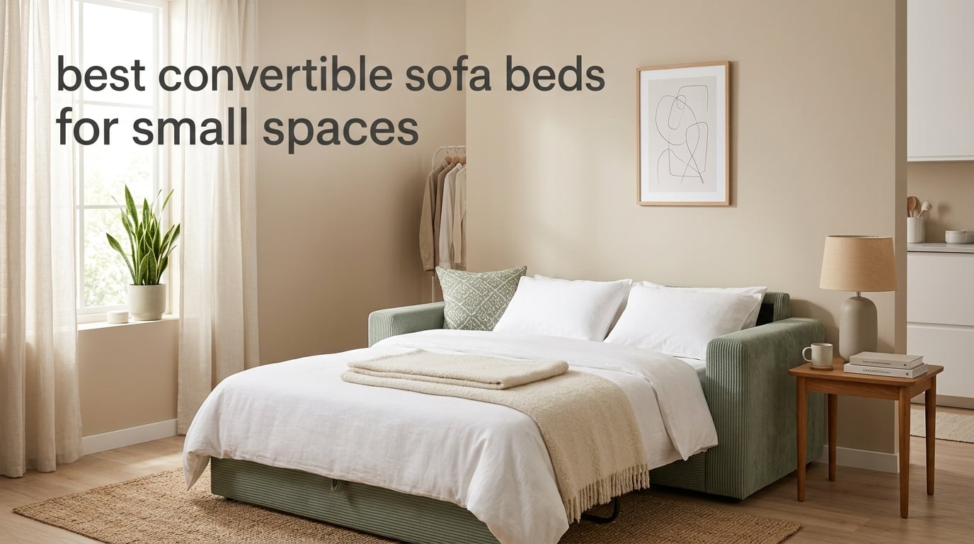 best convertible sofa beds for small spaces