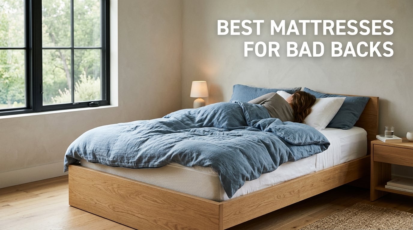 best mattresses for bad backs