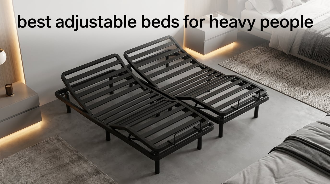 best adjustable beds for heavy people