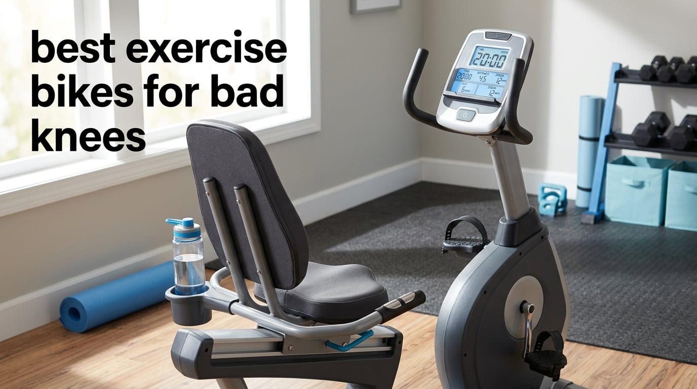 best exercise bikes for bad knees