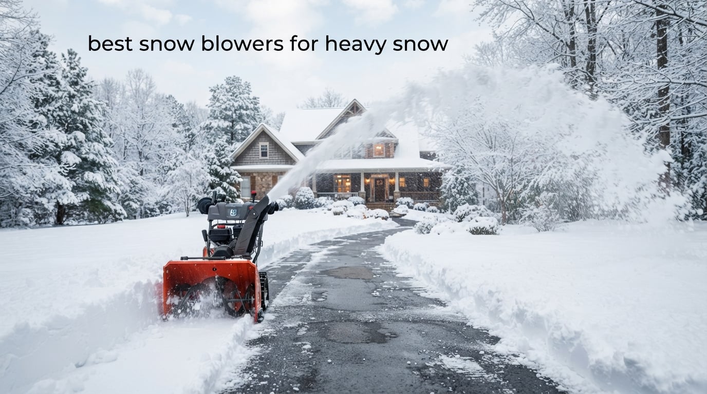 best snow blowers for heavy snow