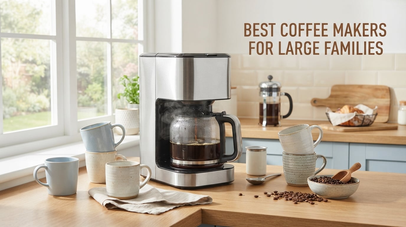 best coffee makers for large families