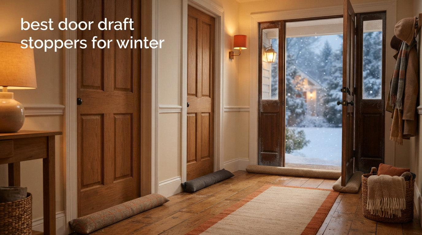 best door draft stoppers for winter