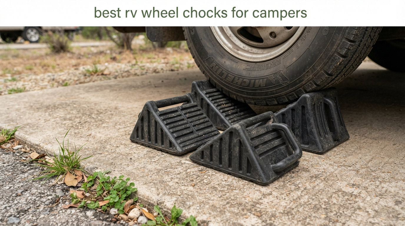 best rv wheel chocks for campers