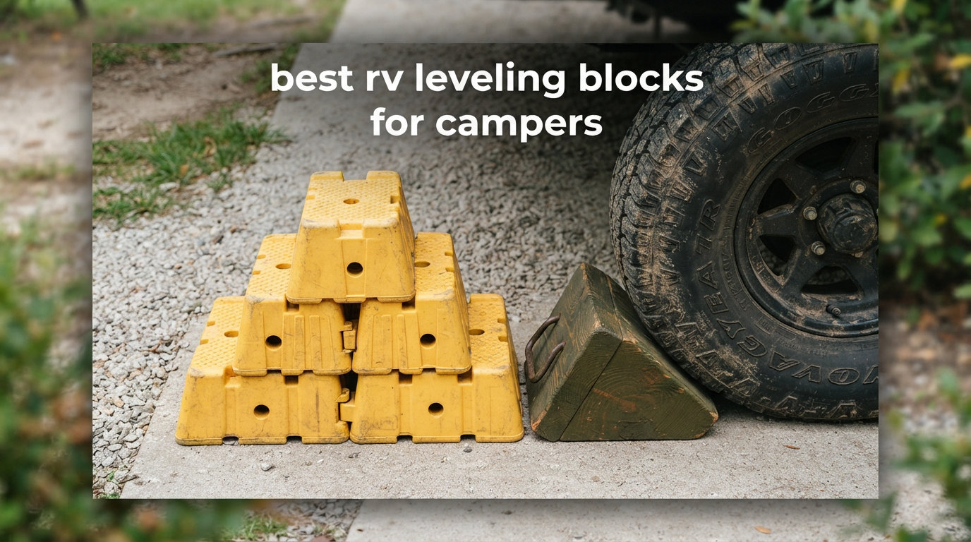 best rv leveling blocks for campers