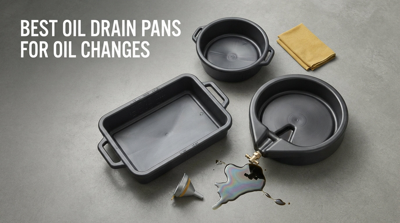 best oil drain pans for oil changes