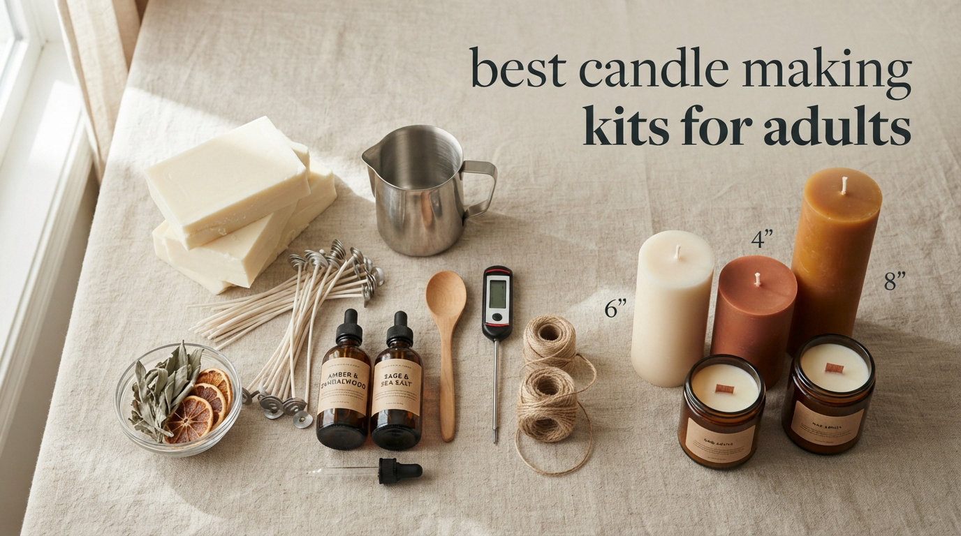 best candle making kits for adults