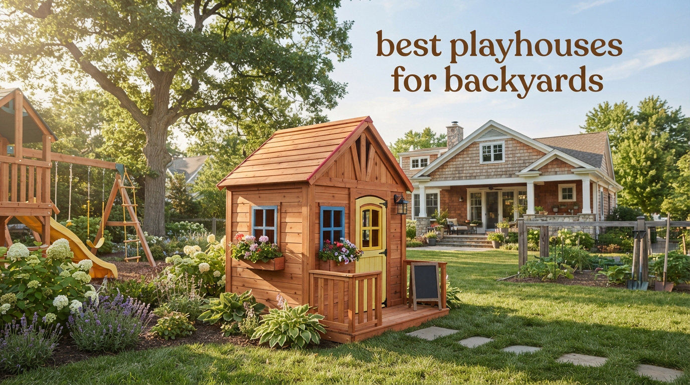 best playhouses for backyards