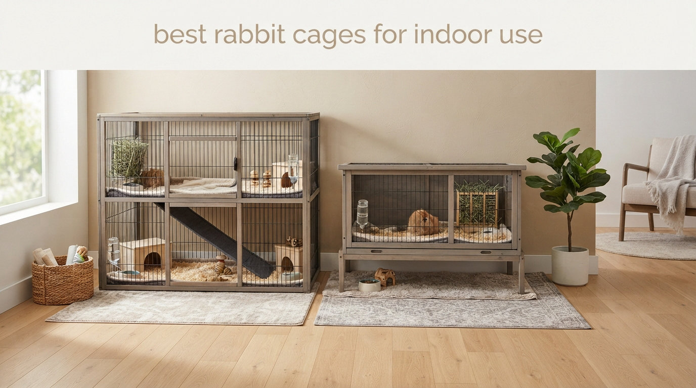 best rabbit cages for indoor use