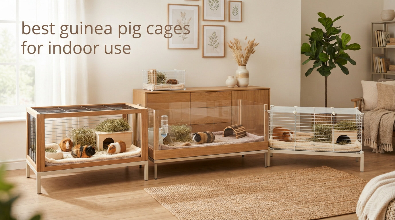 best guinea pig cages for indoor use