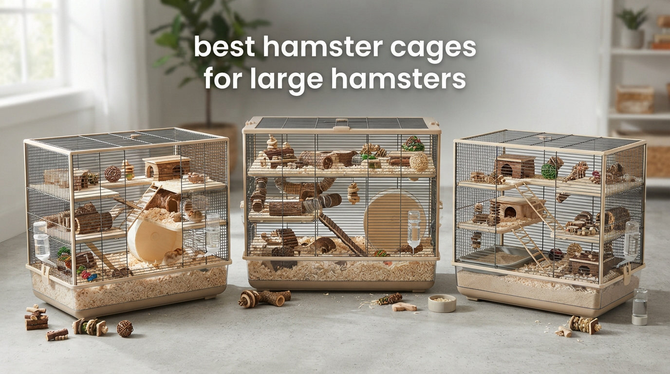 best hamster cages for large hamsters