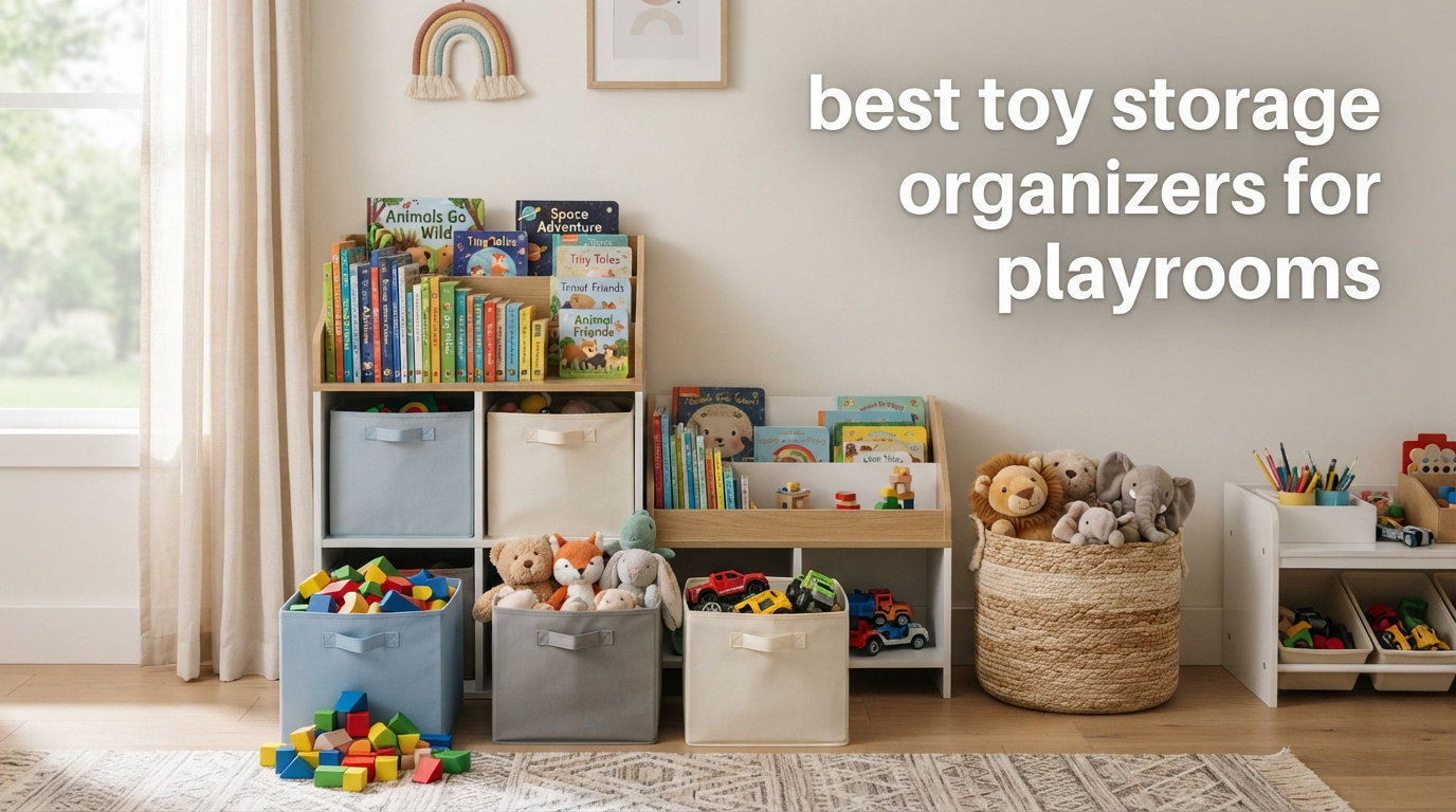 best toy storage organizers for playrooms
