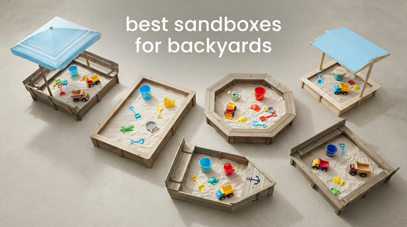 best sandboxes for backyards