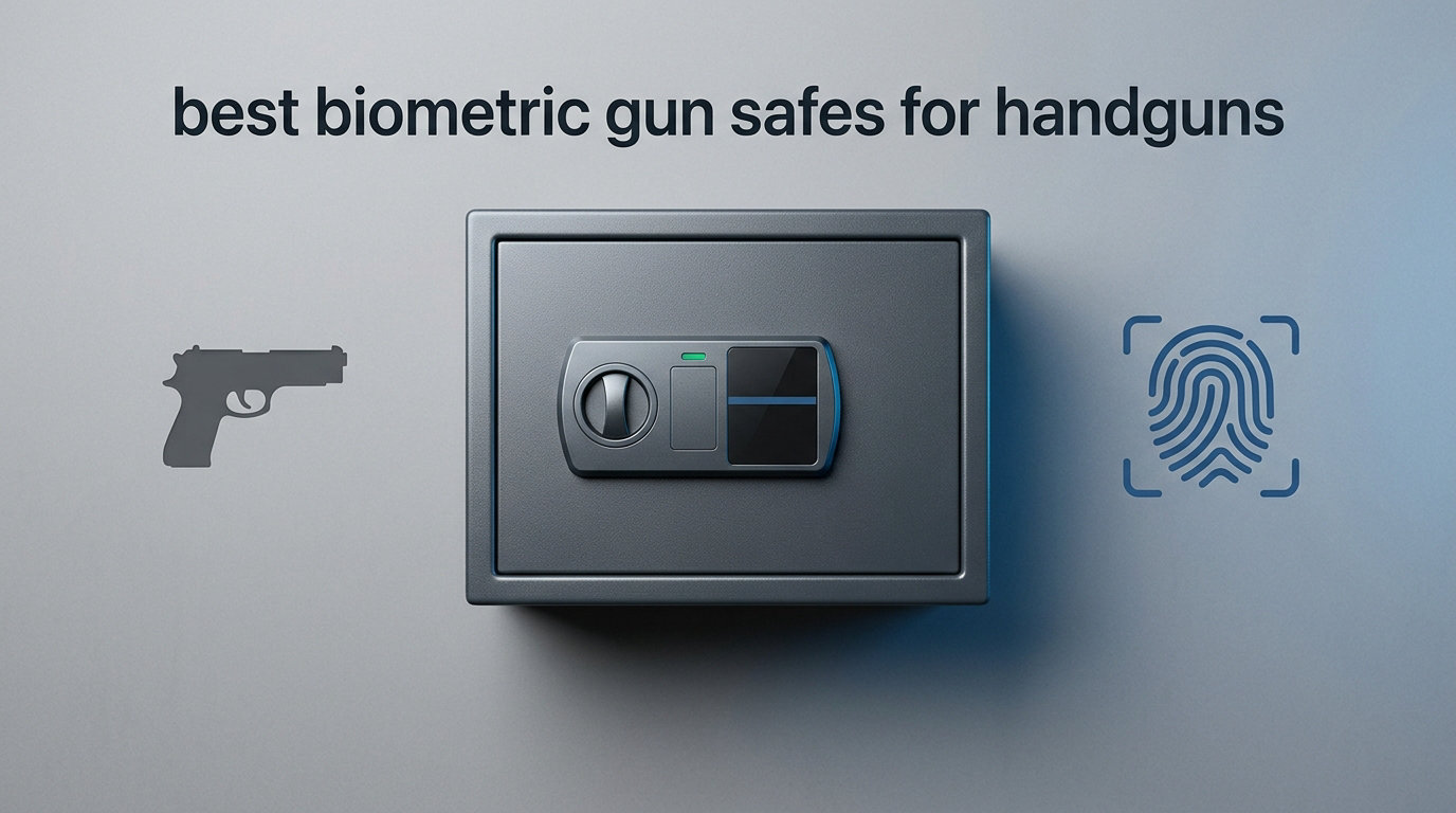 best biometric gun safes for handguns