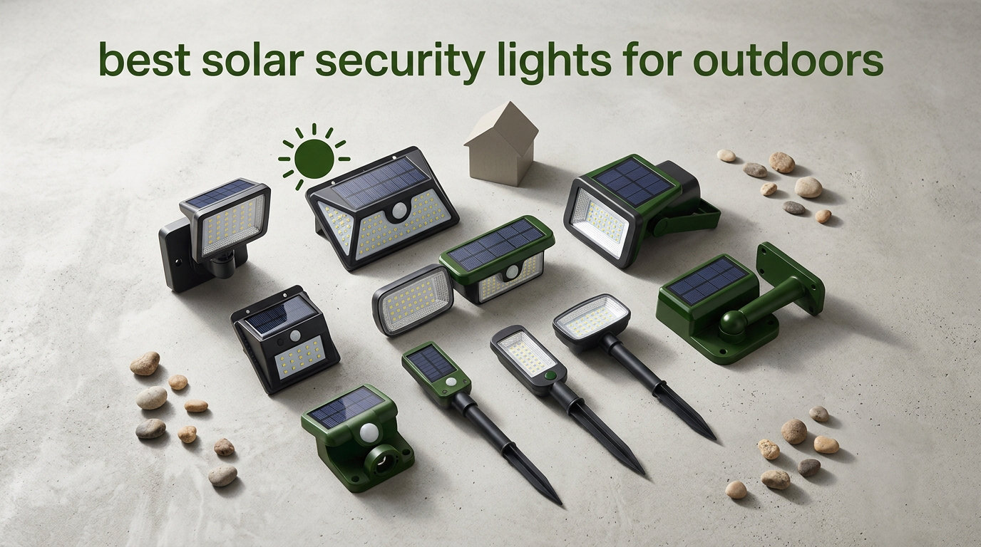 best solar security lights for outdoors