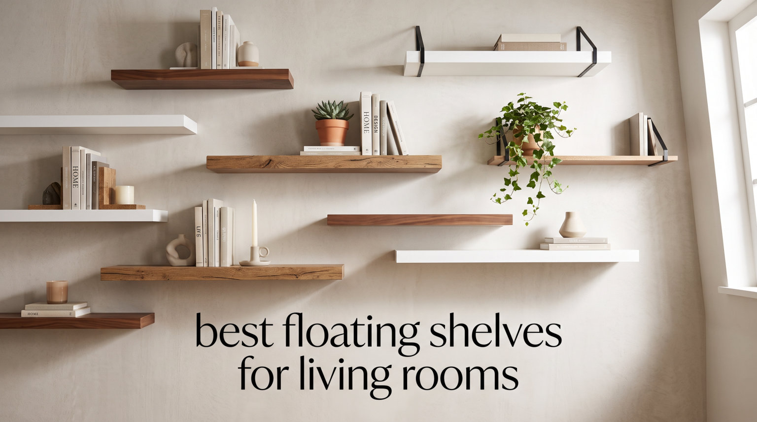 best floating shelves for living rooms