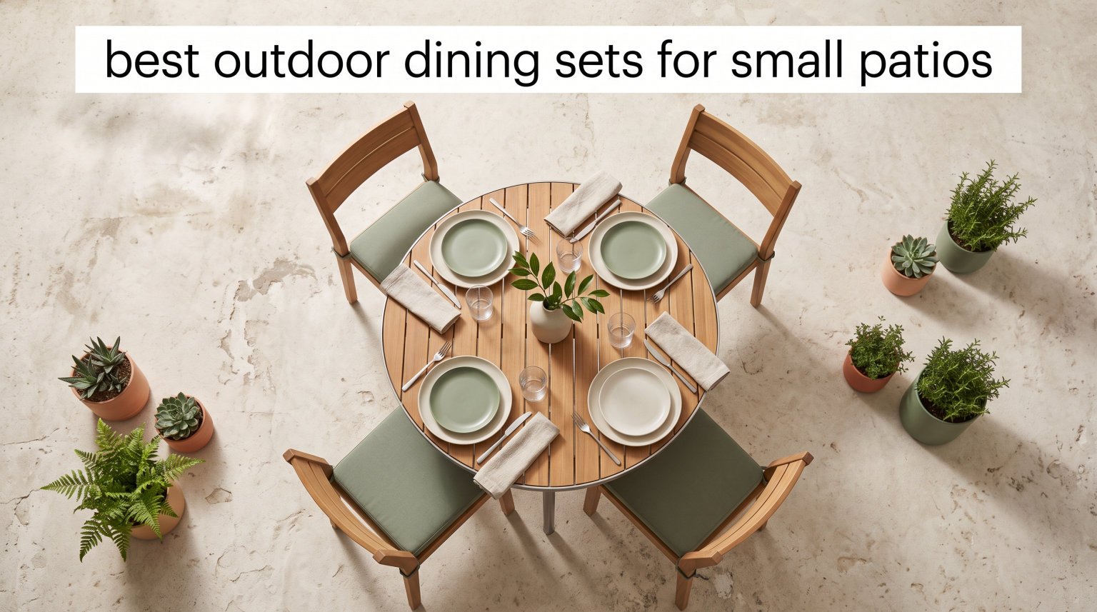 best outdoor dining sets for small patios
