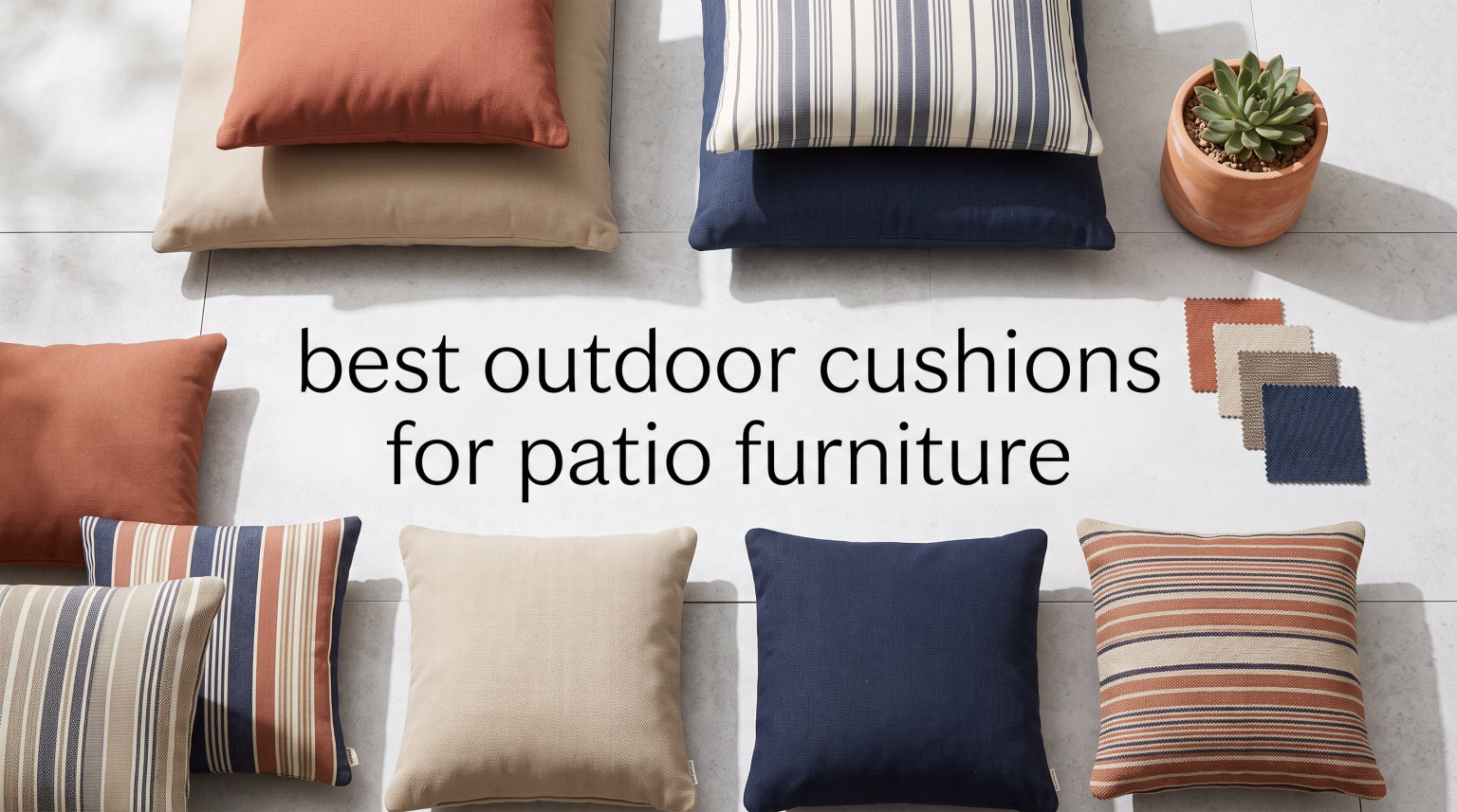 best outdoor cushions for patio furniture