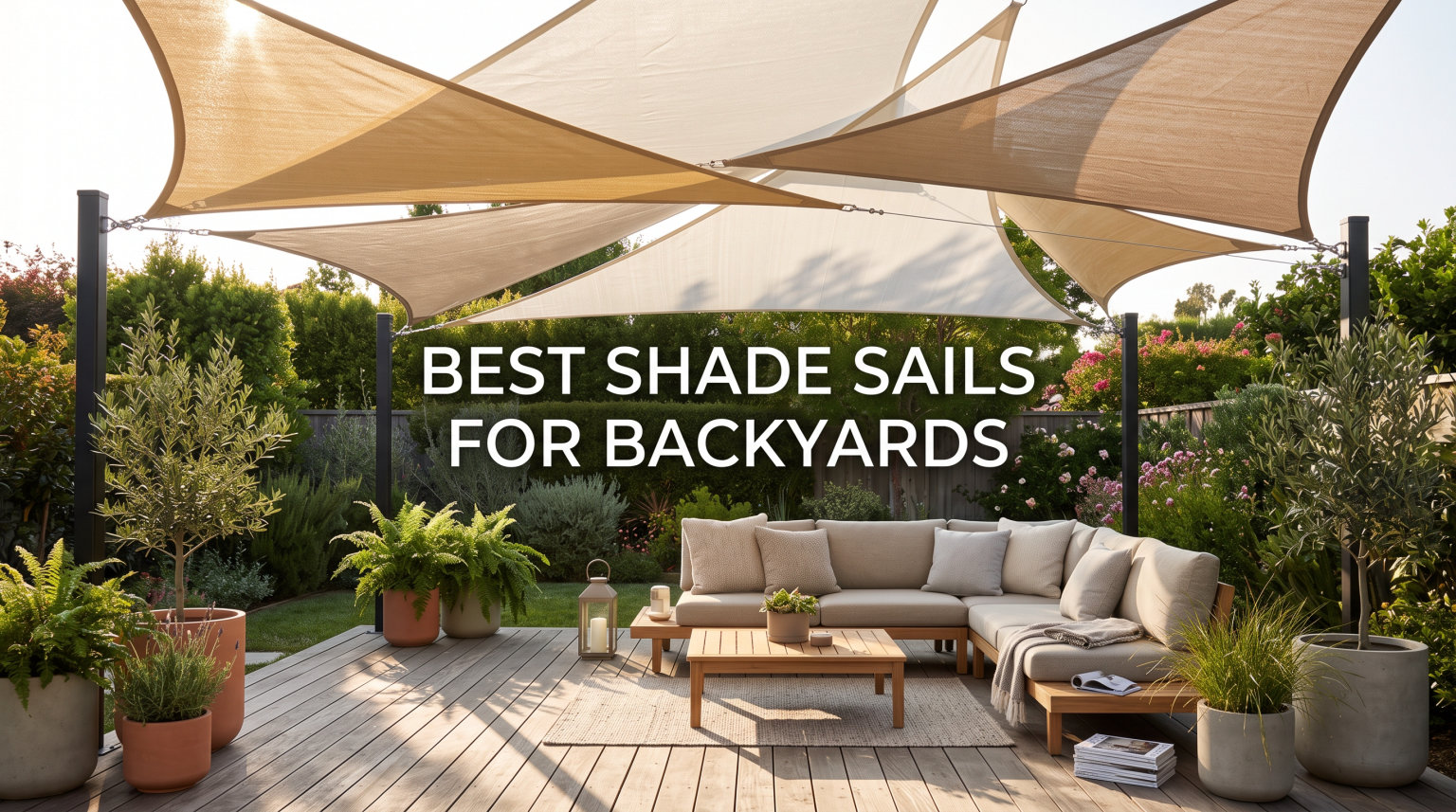 best shade sails for backyards