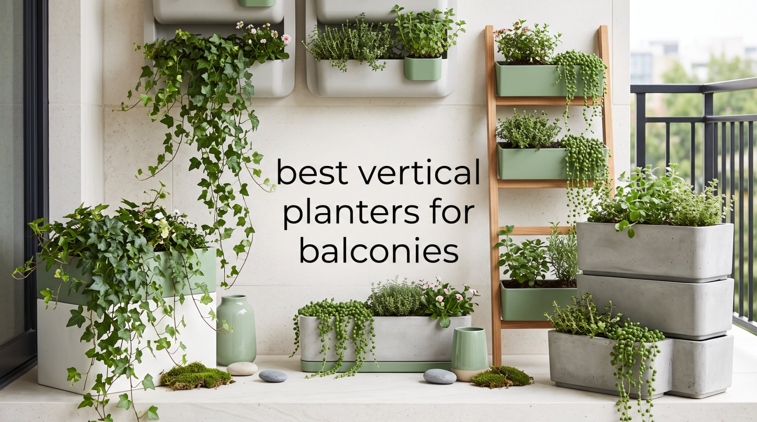 best vertical planters for balconies