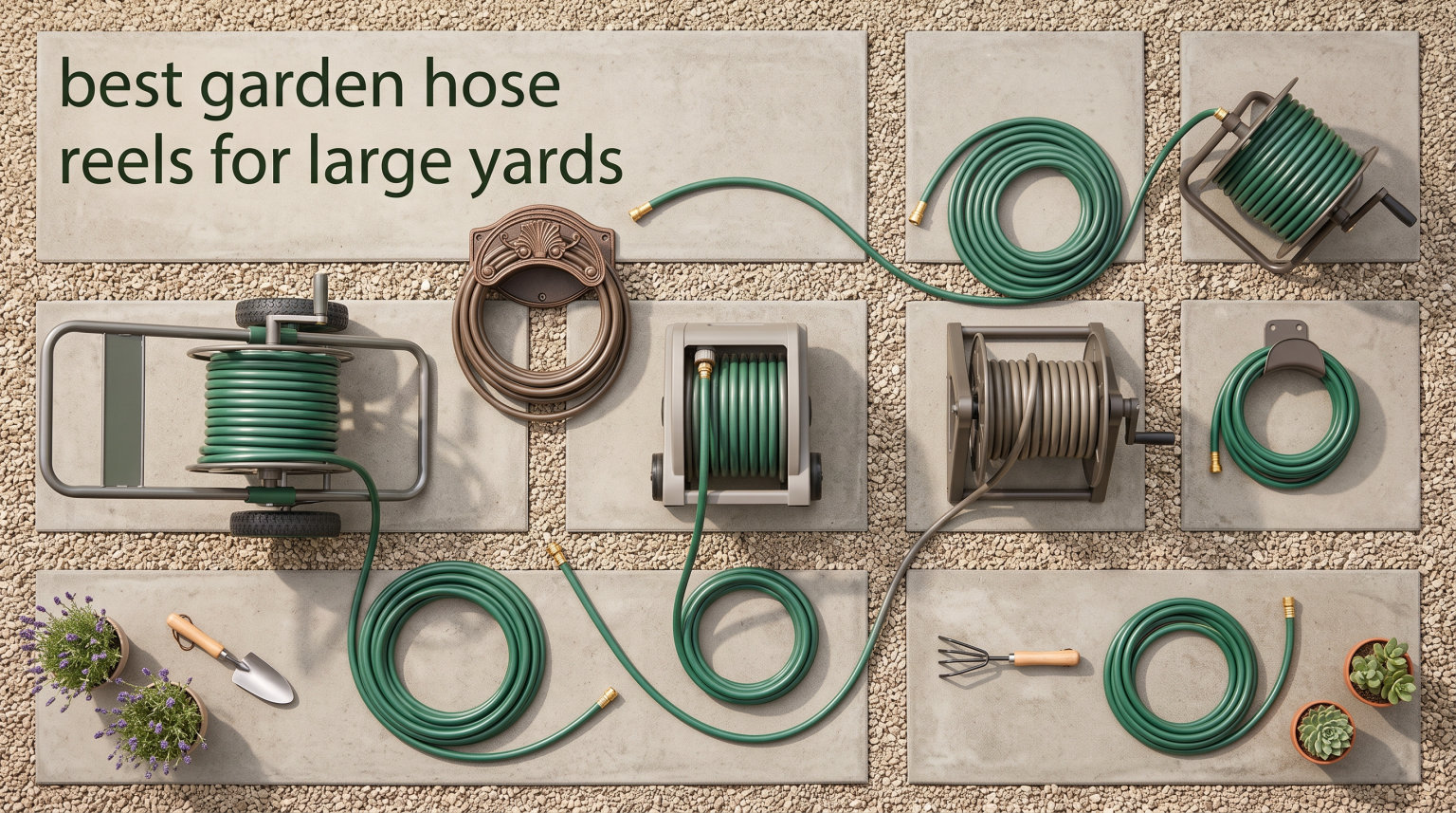 best garden hose reels for large yards