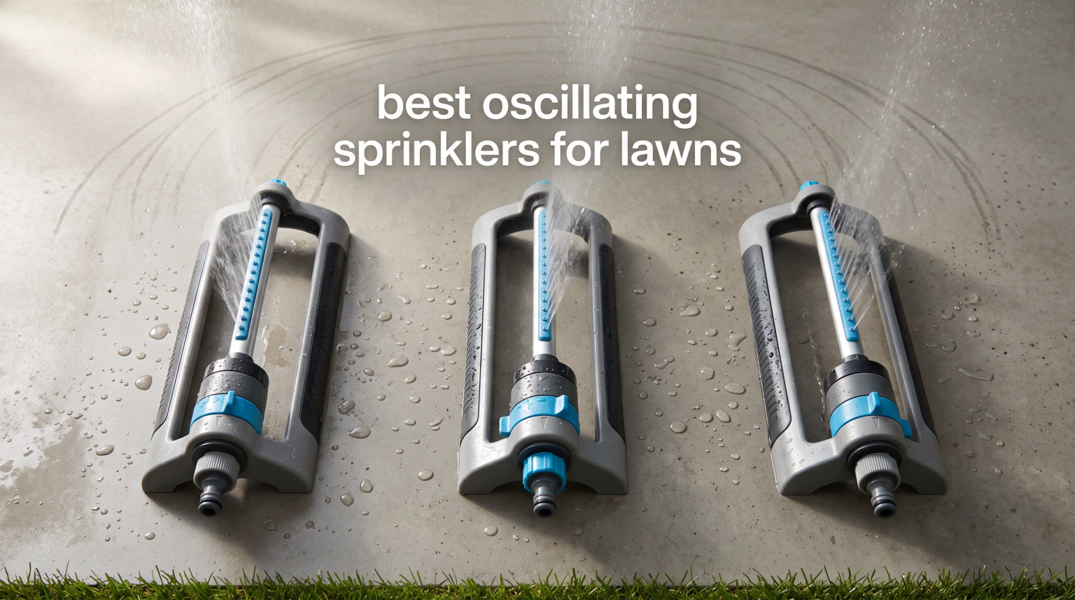 best oscillating sprinklers for lawns