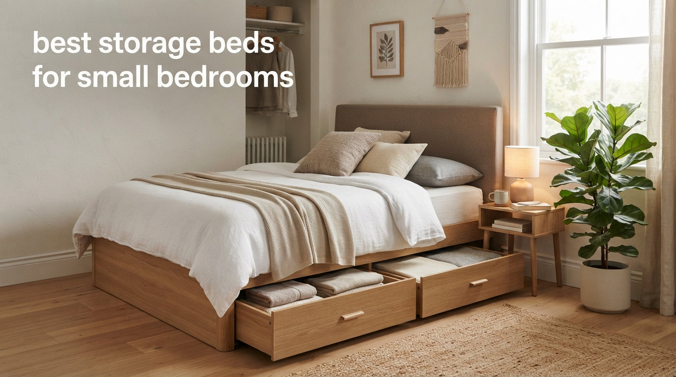 8 Best Storage Beds for Small Bedrooms (July 2026) Tested & Reviewed