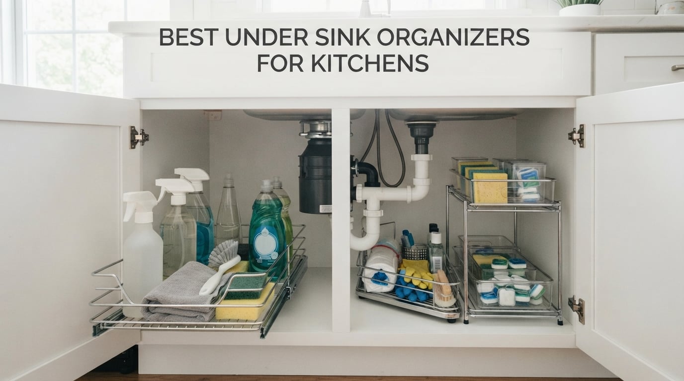 best under sink organizers for kitchens