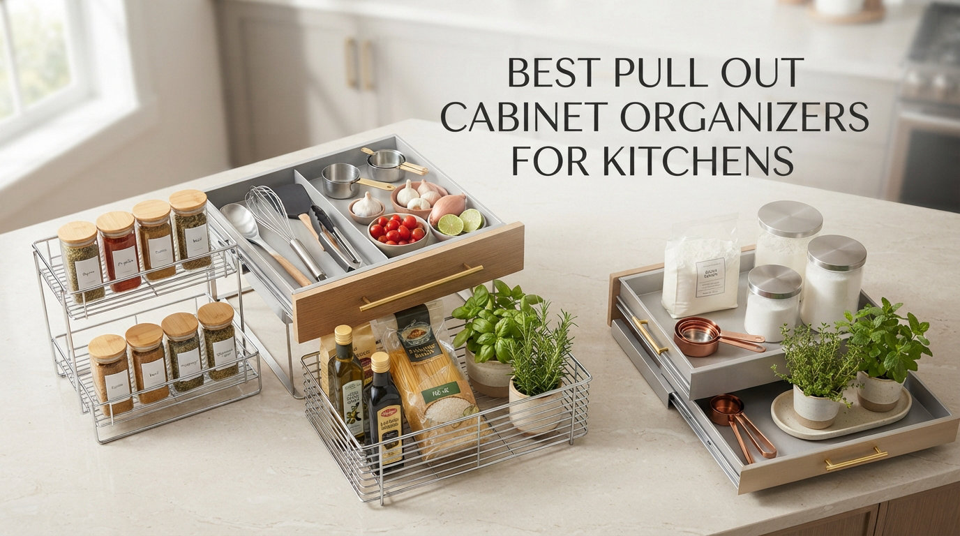 best pull out cabinet organizers for kitchens
