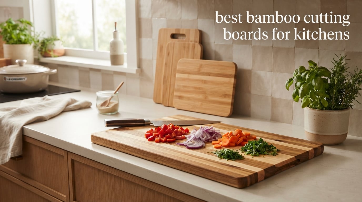 best bamboo cutting boards for kitchens